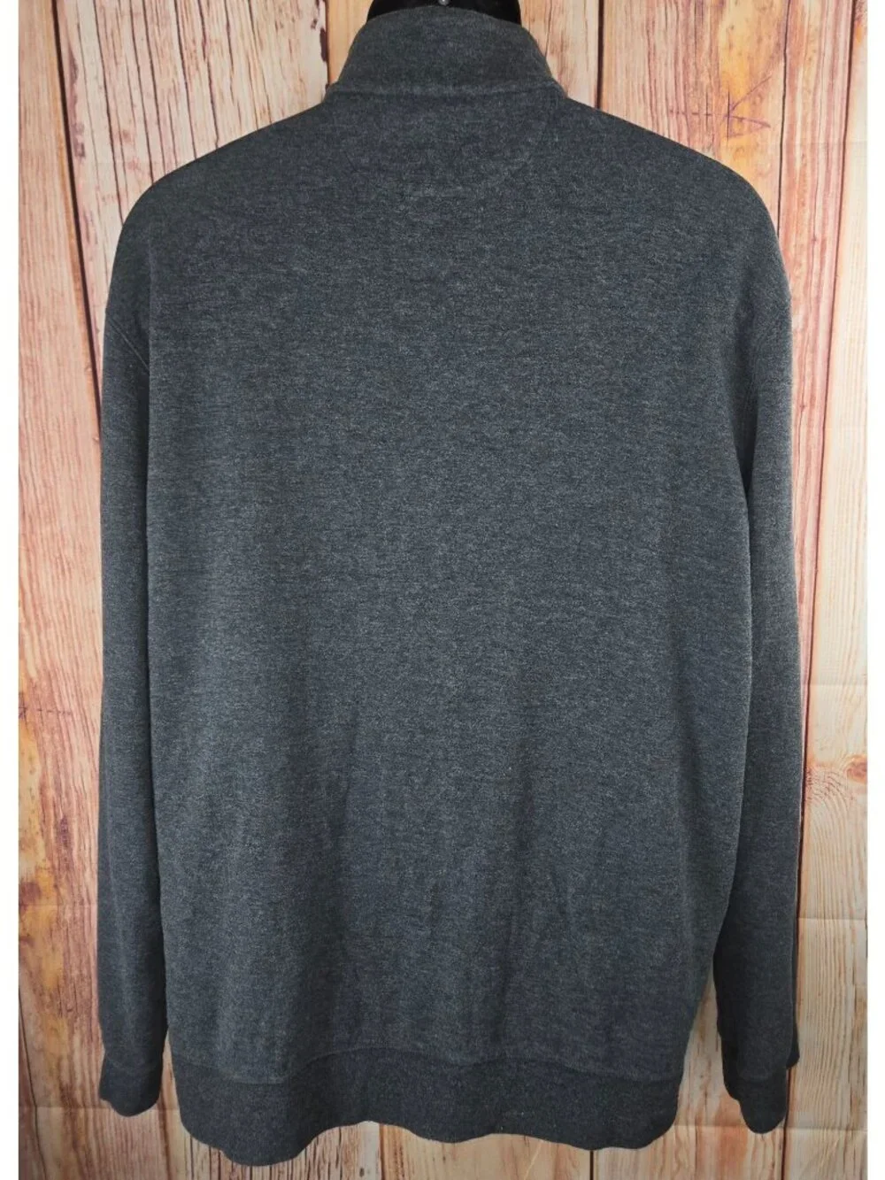 Polo Ralph Lauren Mens Gray 1/4 Zip Tech-Fleece Sweater XL